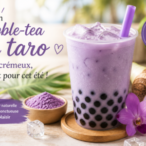 La recette du Bubble tea taro